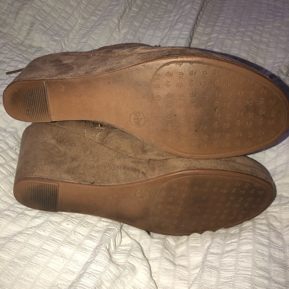 Dolce Vita Tan Suede Booties 9.5W - Picture 5 of 5
